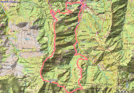 Ruta La Nueva San Justo: Mapa de la ruta