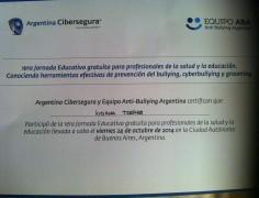 Certificado Argentina Cybersegura