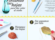 TUTORIAL DIY: Pintando hojas
