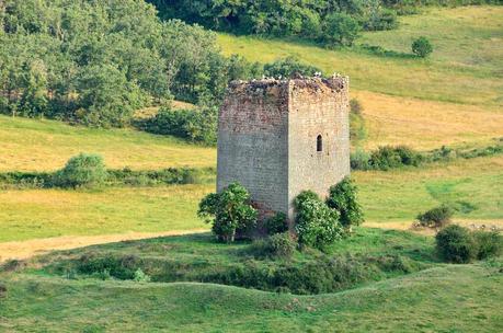Torres medievales y casas torre en el norte de Palencia