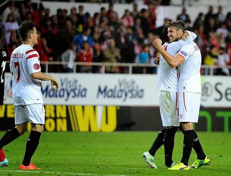 Crónica Sevilla FC 3 Vs Standard de Lieja 1