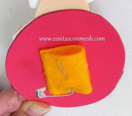 Cómo hacer prendedores navideños -DIY