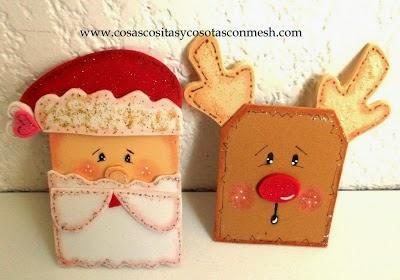 Cómo hacer prendedores navideños -DIY