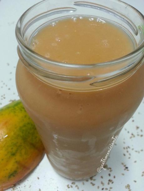 Leche casera de Sésamo + Batido de Papaya (Chufamix)