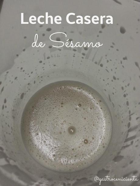 Leche casera de Sésamo + Batido de Papaya (Chufamix)