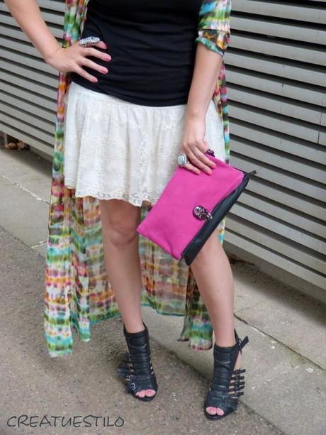 Evento en Bilbao, Party CIB Look con kimono tie dye