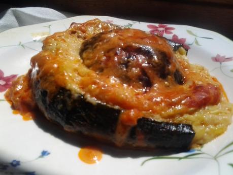 ZAPALLITOS RELLENOS DE VERDURAS Y QUESO