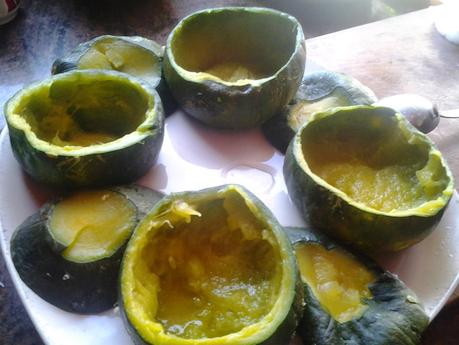 ZAPALLITOS RELLENOS DE VERDURAS Y QUESO