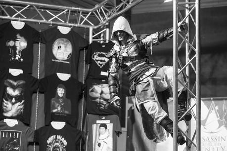 Cosplayers sin vértigo.