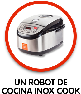 robot cocina inox cook Sorteo: curso de cocina + robot de cocina