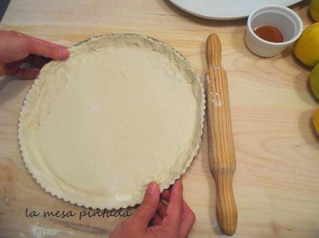 Finde frugal - Tarta de manzana rápida