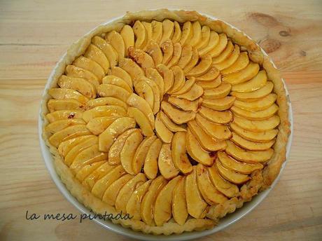 Finde frugal - Tarta de manzana rápida