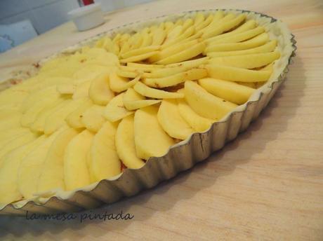 Finde frugal - Tarta de manzana rápida
