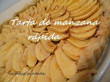 Finde frugal - Tarta de manzana rápida
