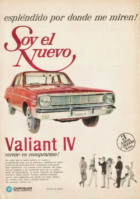Valiant IV, un gran auto Valiant IV, un gran auto