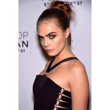 Gorgeus @CaraDelevingne at #TopShop #Topman Opening event in #NY #weloveherStyle #fashion #design #moda #diseño #design #jj #ootd