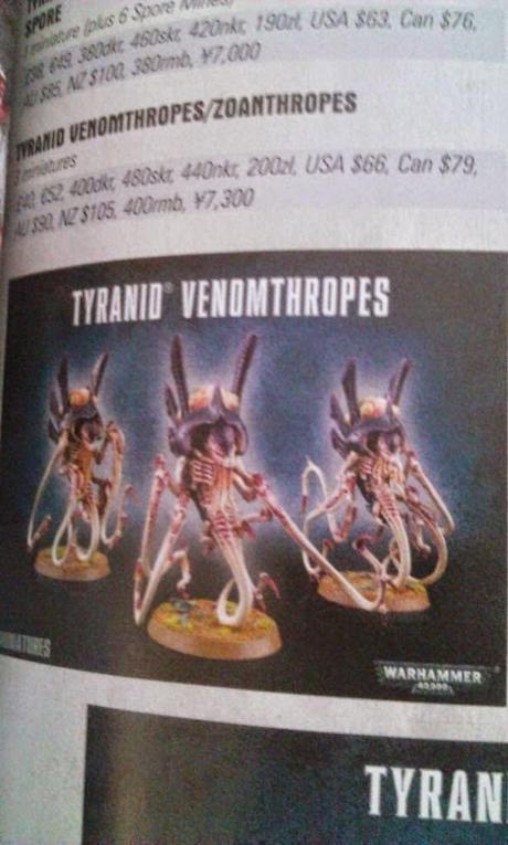 Ultima hora!Neurothropes y Venomthropes a la vista