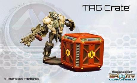 Nuevas figuras a la vista,Army y contenedores para Infinity