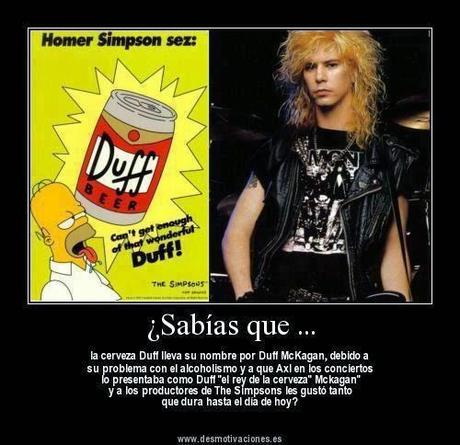 Una curiosidad sobre la Duff