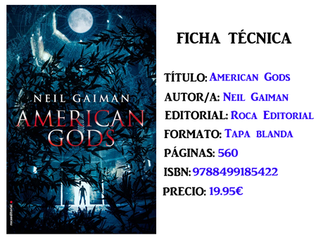 Reseña: American Gods, de Neil Gaiman