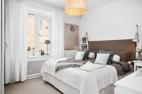 Suelos damero y decoracion en color negro