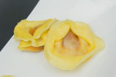 Raviolis de boloñesa a la barbacoa