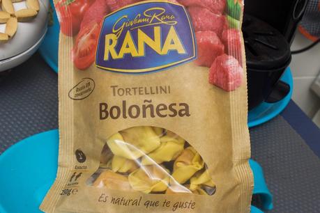 Raviolis de boloñesa a la barbacoa