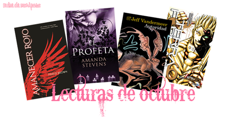 [El estante de...] Lecturas de octubre