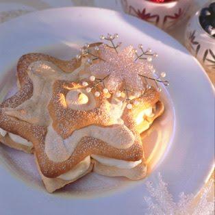 Tarta estrella con frutas