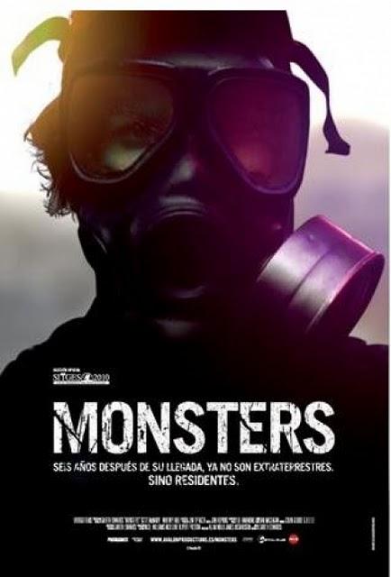 Poster en español de Monsters