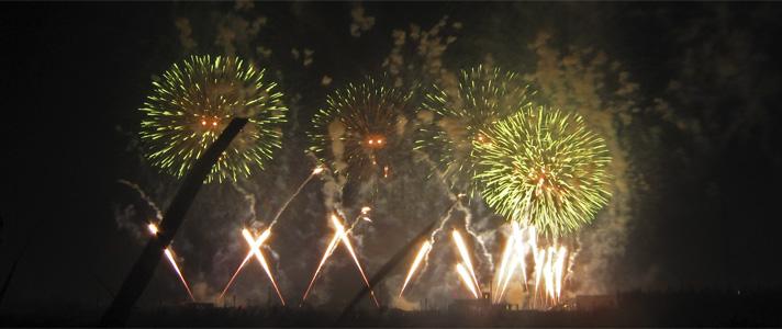 Hanabi, los fuegos artificiales en Japón