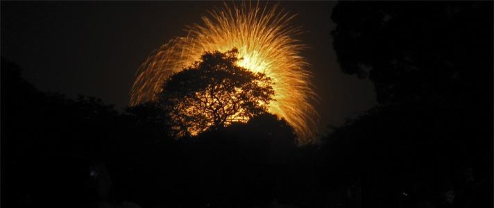 Hanabi, los fuegos artificiales en Japón