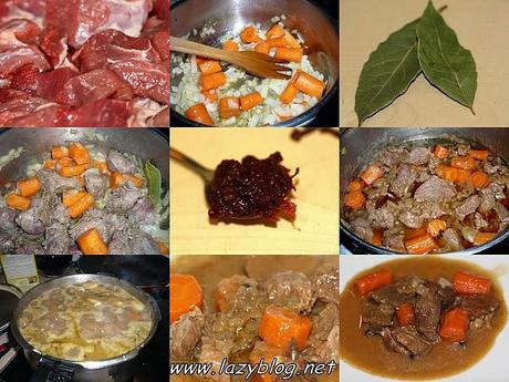 La carne guisada de la abuela. Receta paso a paso