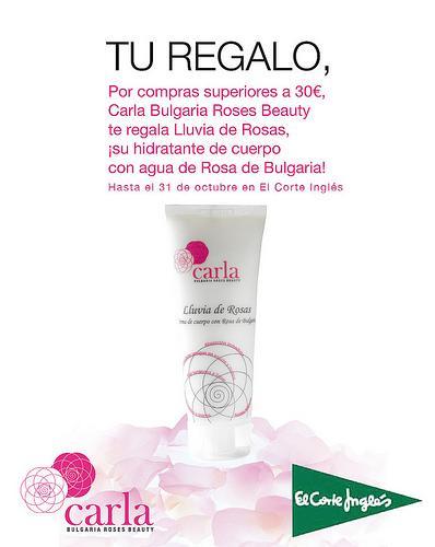 Regalo Lluvia de rosas en El Corte Inglés