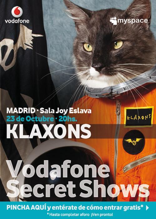 Klaxons actuaran gratis en Madrid el 23 de octubre