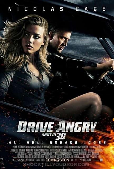 Nicolas Cage se desmadra al volante. Poster y nuevo trailer de Drive Angry