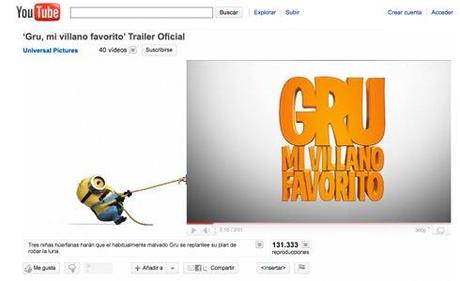 Grutube, el divertido canal en Youtube de 'Mi villano favorito'