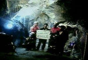 Mineros y chilenos