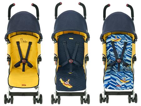 Maclaren Yellow Submarine, el cochecito que hubieran llevado los Beatles