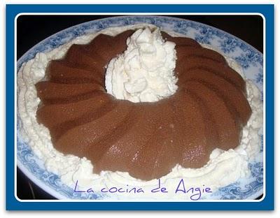 TARTA FRÍA DE CHOCOLATE y 2º CUMPLEBLOG