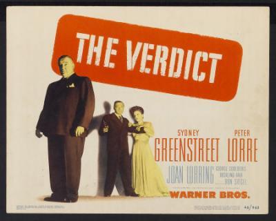 VERDICT, THE (USA, 1946) Intriga