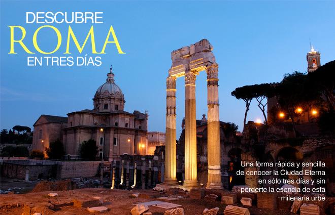 Descubre Roma en tres días