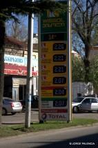 PRECIOS DE LA GASOLINA EN KUTAISI