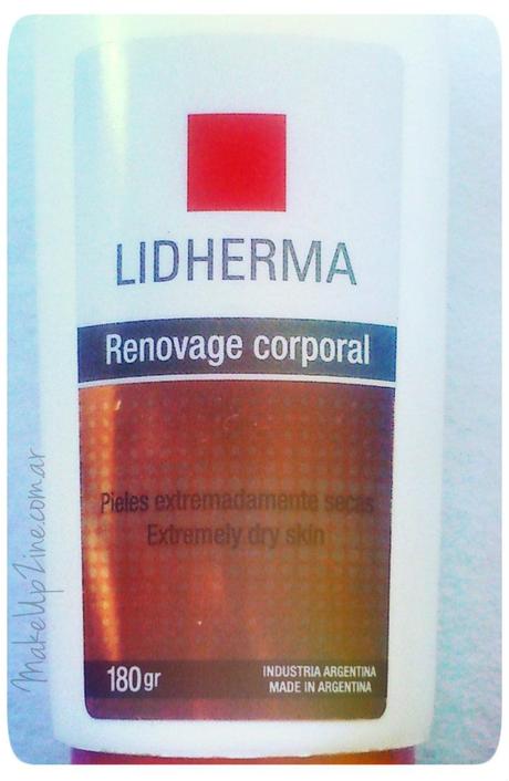 Reseña: Renovage Corporal de Lidherma.