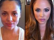 Actrices porno antes maquillarse.