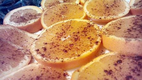 naranja a la canela