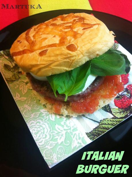 Hamburguesa De Ternera A La Italiana