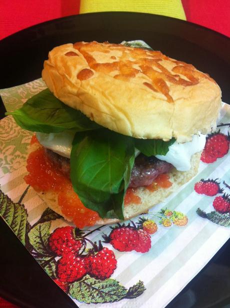 Hamburguesa De Ternera A La Italiana