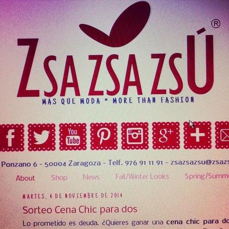 SORTEO CENA CHIC