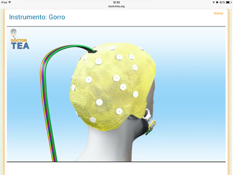 Doctor TEA. Recurso imprescindible para planificar las visitas médicas. Detalle de uno de los instrumentos médicos presentado mediante una animación 3D